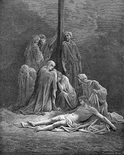 The Dead Christ by Gustave Dore